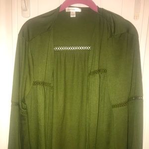 Green (olive) Cardigan
